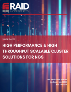 High Throughput Scalable Cluster Solutions for NGS